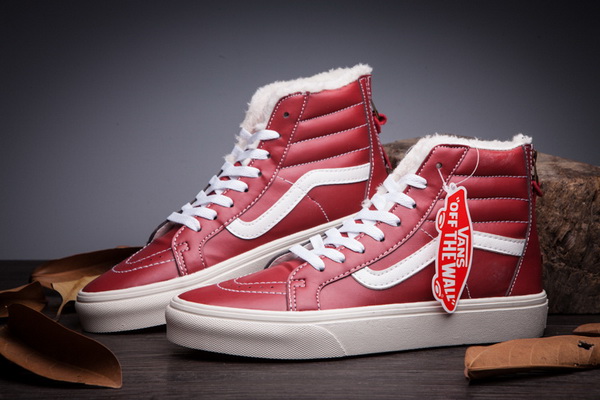 Vans High Top Shoes Women--025